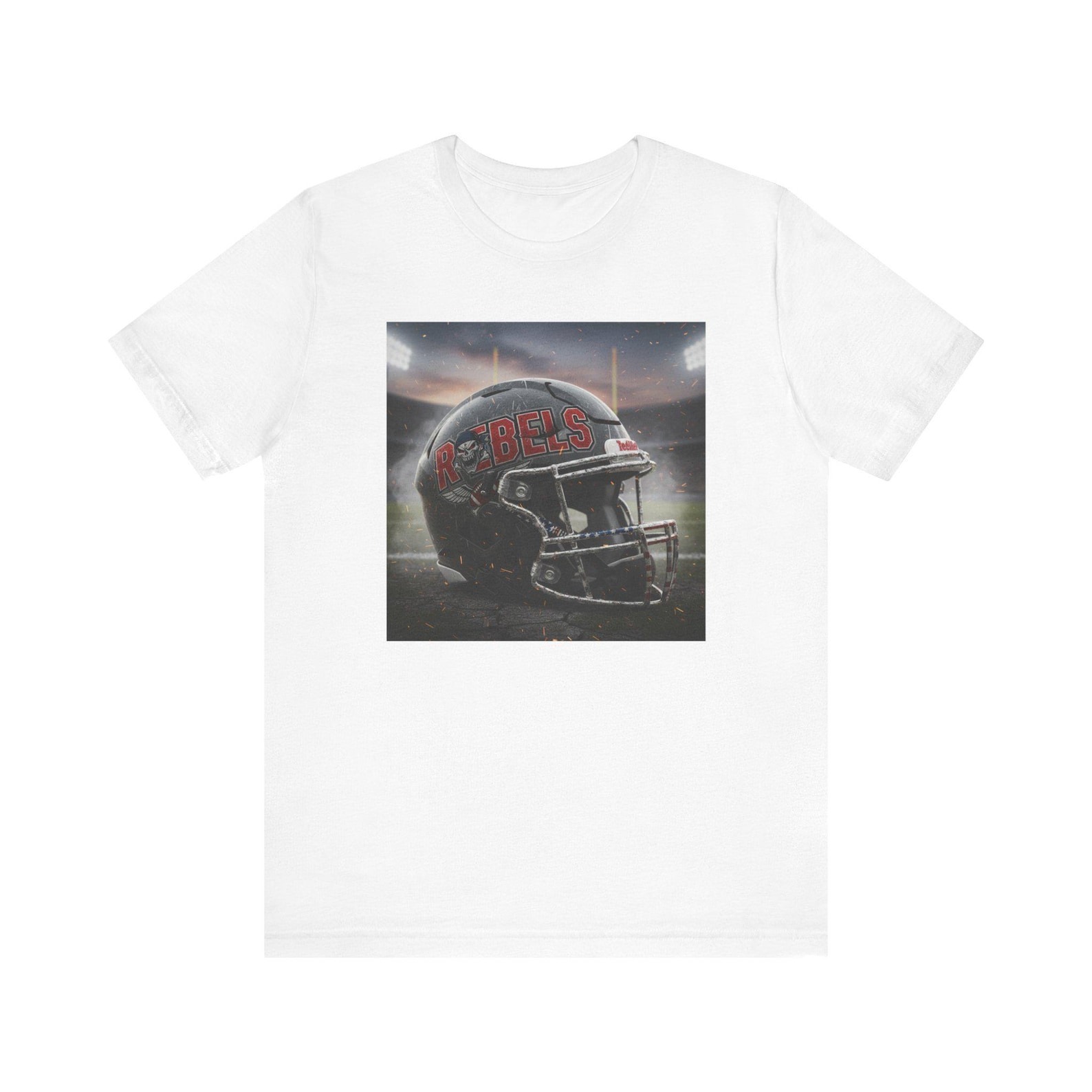 Unisex Short Sleeve Tee Rebels , Ole Miss